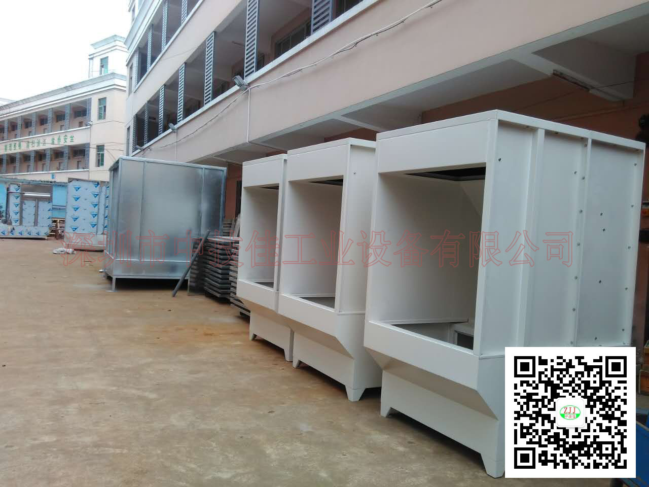 无锡项目正式启动，中技佳制作的最后三车货发往无锡，前去现场安装！