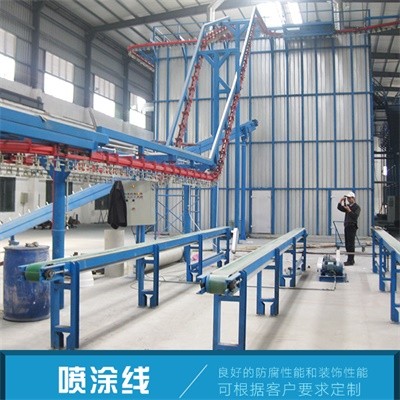 「自动化喷漆线」喷涂生产线价格多少钱一套