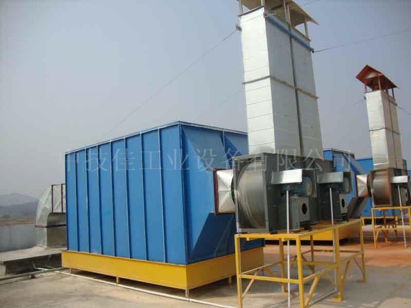 废气处理塔体表面防锈防腐蚀漆处理