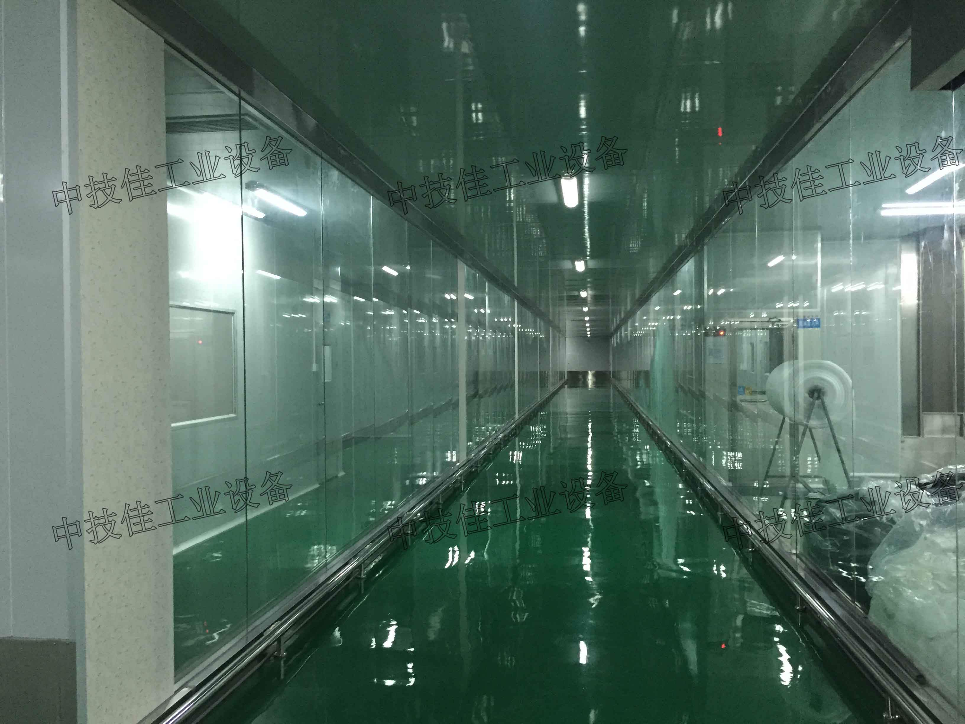 汽车行李架自动喷涂线无尘车间