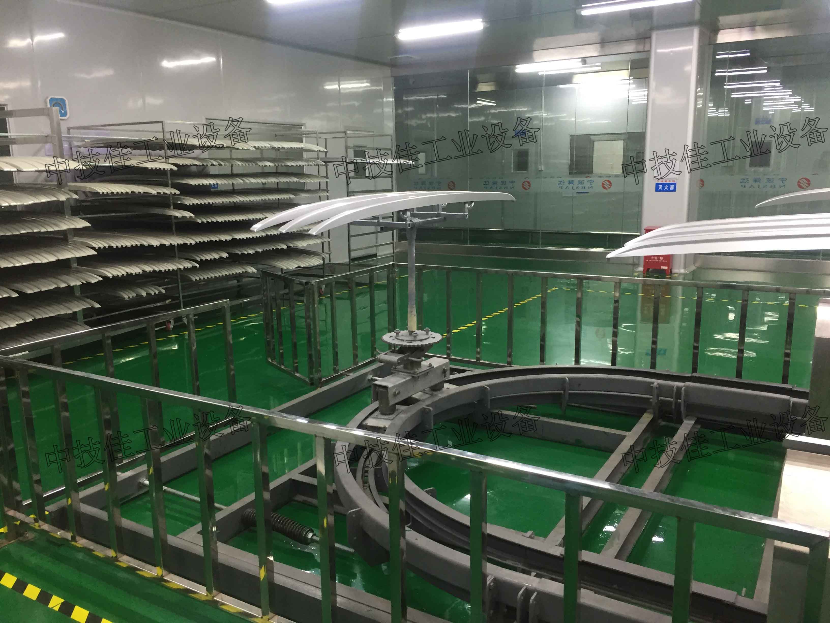 汽车行李架喷涂线输送线