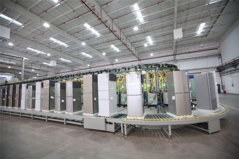 电冰箱组装生产线