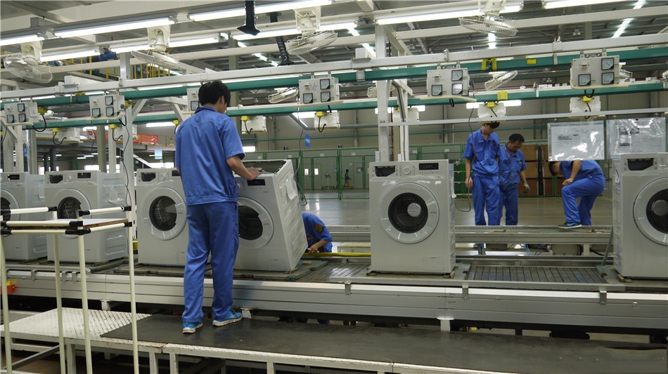 洗衣机组装生产线