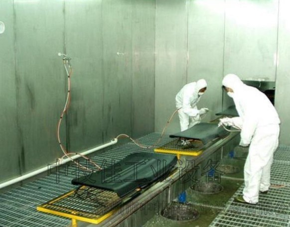 汽车中网喷涂线