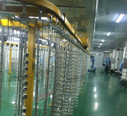 汽车导航仪自动喷涂线