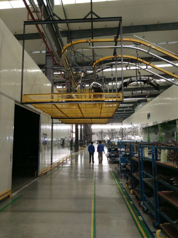 汽车保险杠喷涂线-中技佳